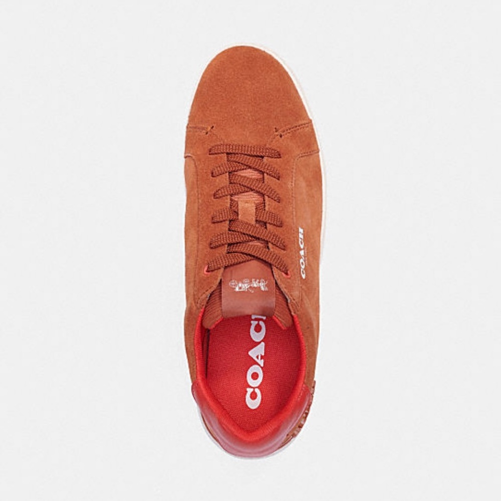 Coach Clip Low Top Sneakers, 8, New - Picture 4 of 6
